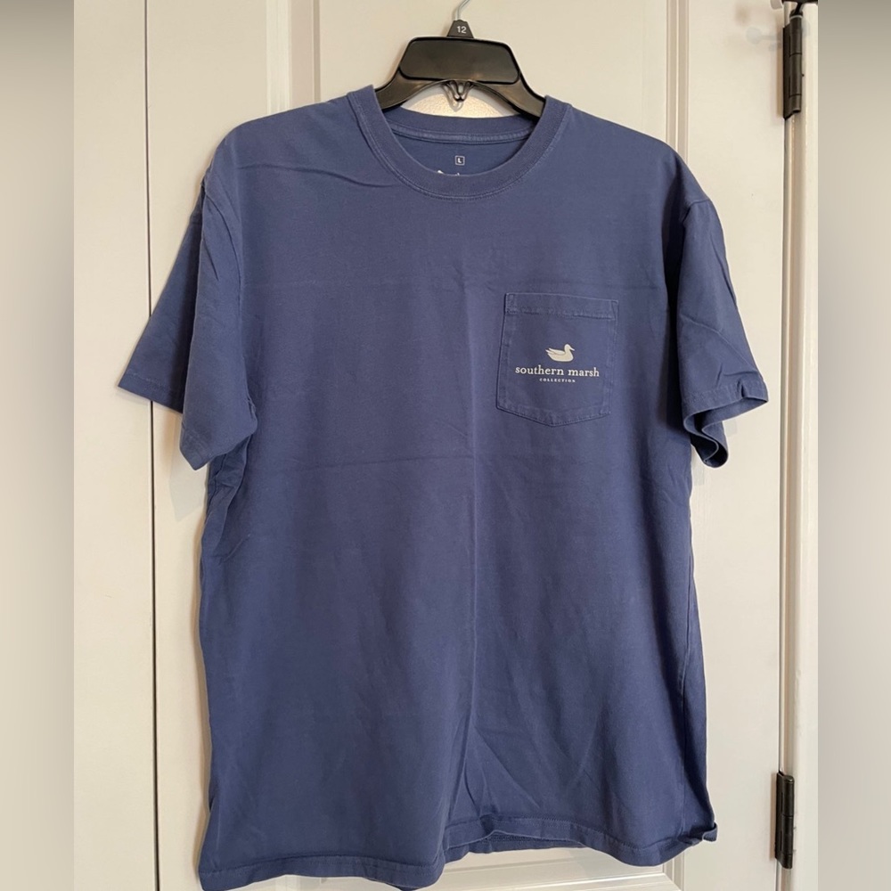 Mens short sleeve t-shirt (Southern Marsh) - large
